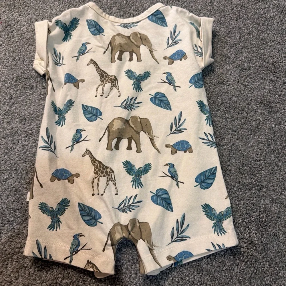 Animal Print Kids One Piece